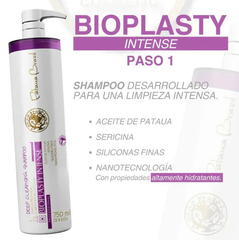 Bioplasty Intense Deep Cleasing Shampoo 750Ml Paso 1