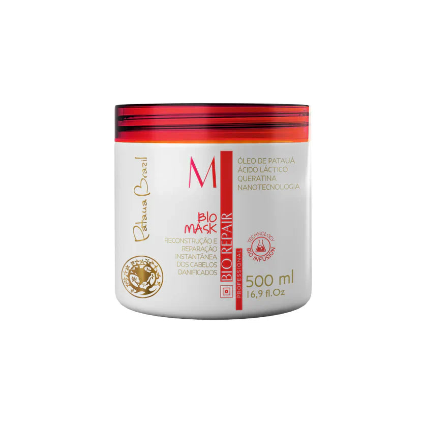 Bio Repair Bio Mask 500ml - Mascarilla Reparadora Profesional con Aceite de Patauá
