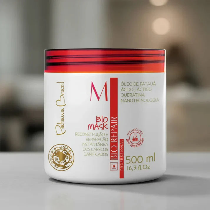 Bio Repair Bio Mask 500ml - Mascarilla Reparadora Profesional con Aceite de Patauá
