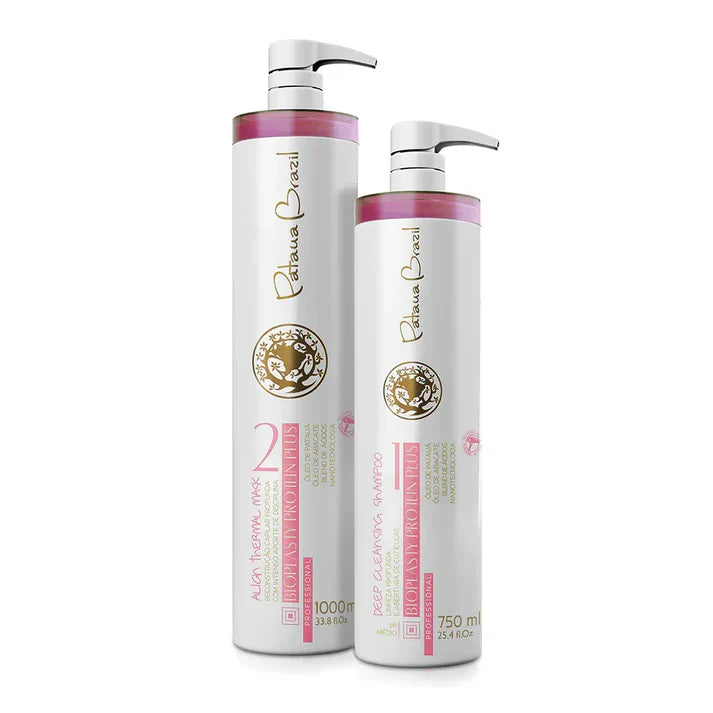 Kit Bioplasty Protein Plus - Alisado Orgánico Completo Sin Formol